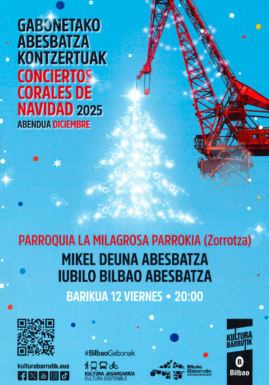 CONCIERTOS CORALES DE NAVIDAD 2025